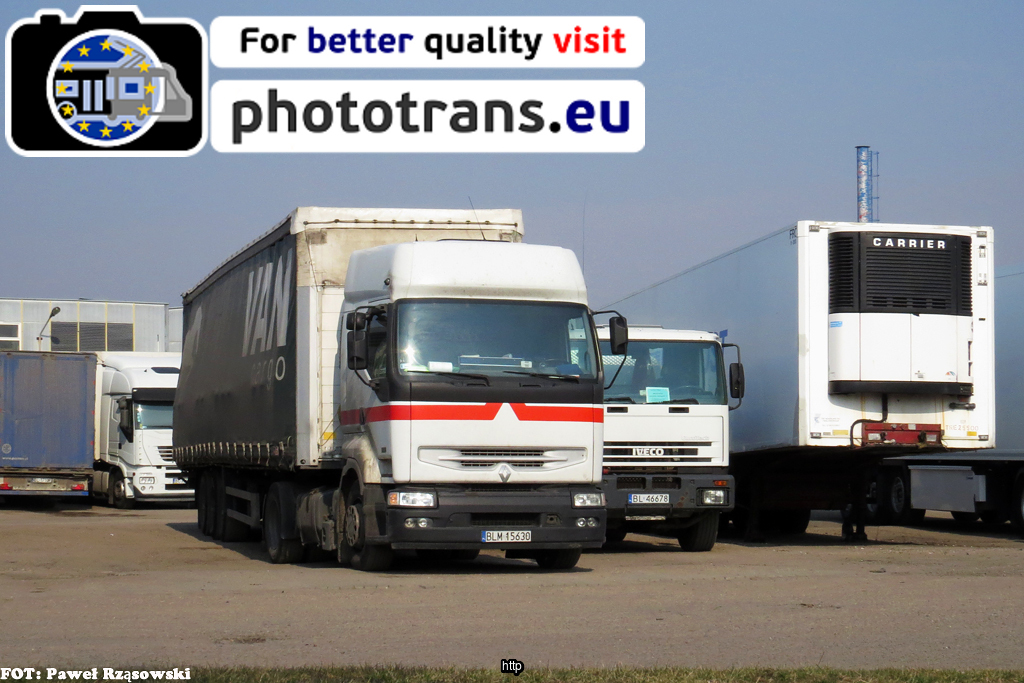 Transport Database and Photogallery Renault Premium