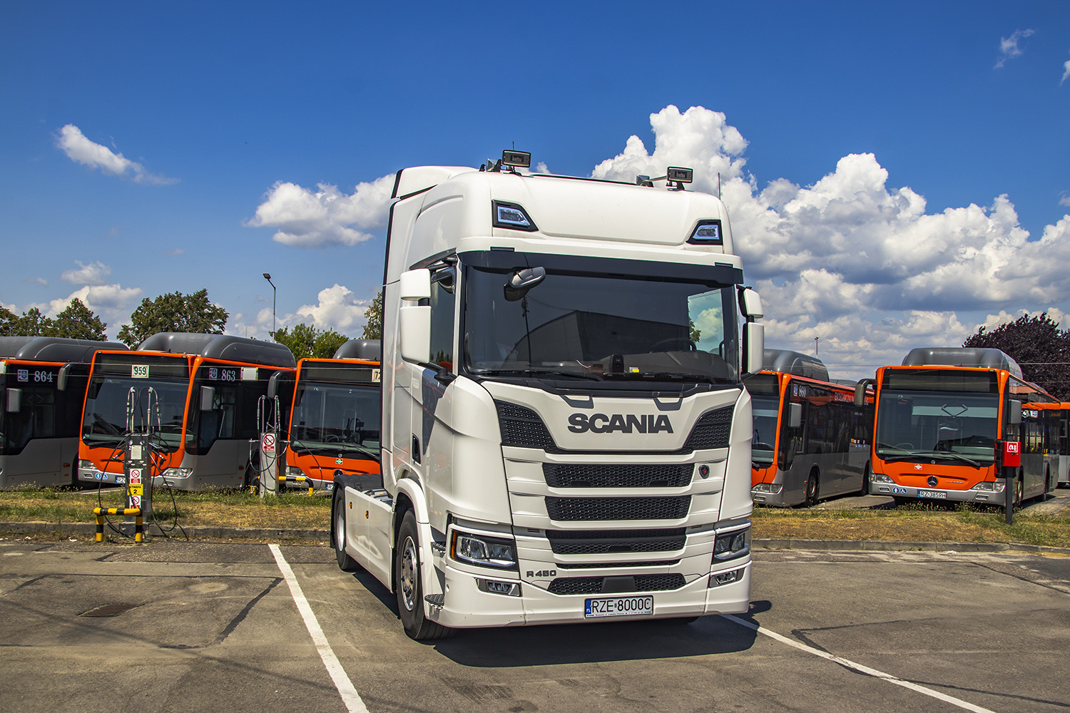 Scania R450 CR20H II #RZE 8000C