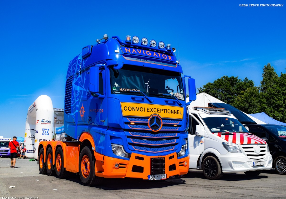 Mercedes-Benz Actros 4163 GigaSpace MP5 8x4 #G0 NT13