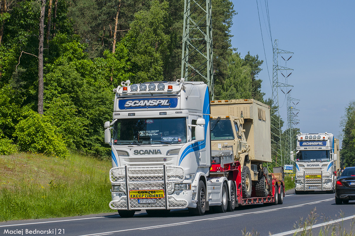 Scania R520 Streamline CR19T  6x2 #PP 6517M