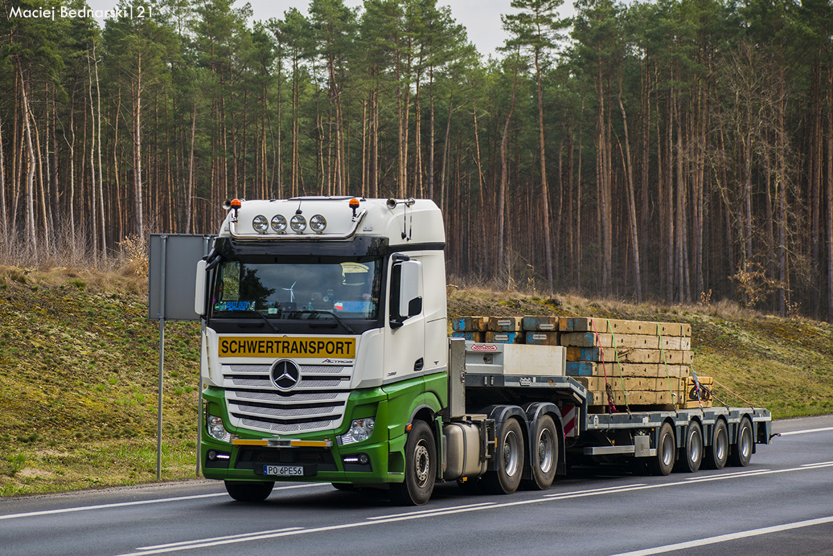 Mercedes-Benz Actros 2858 BigSpace MP4 6x4  #PO 6PE56