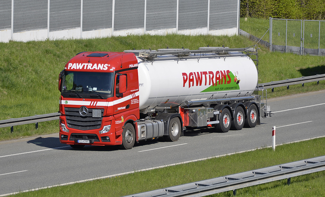 Mercedes-Benz Actros 1848 StreamSpace MP5 #POS 4789E