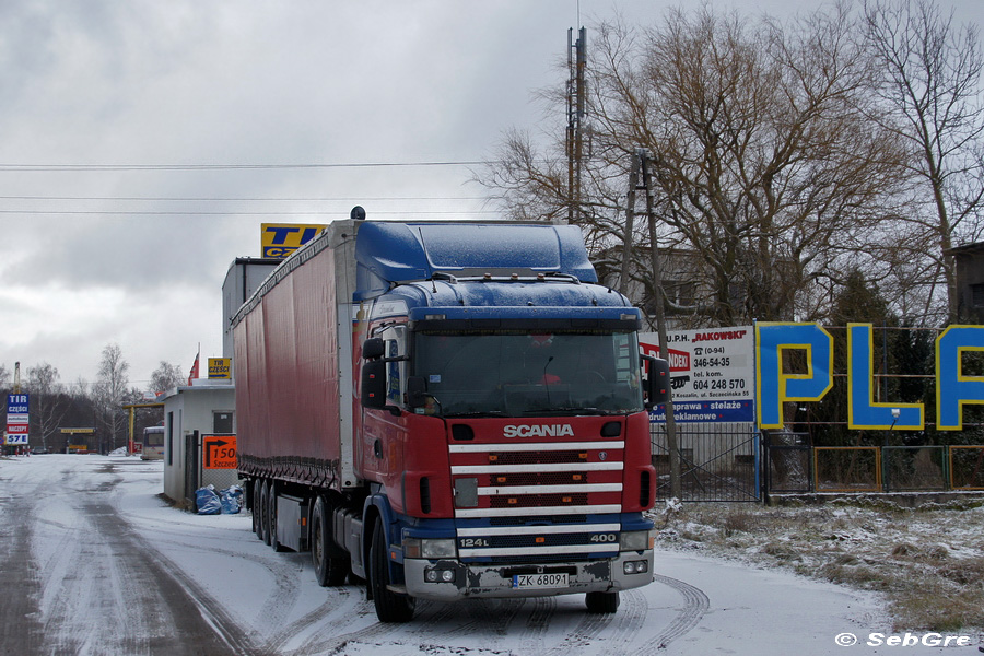 Scania 124L 400 CR19 #ZK 68091