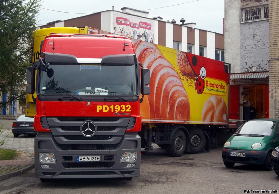 Transport Database and Photogallery MercedesBenz Actros