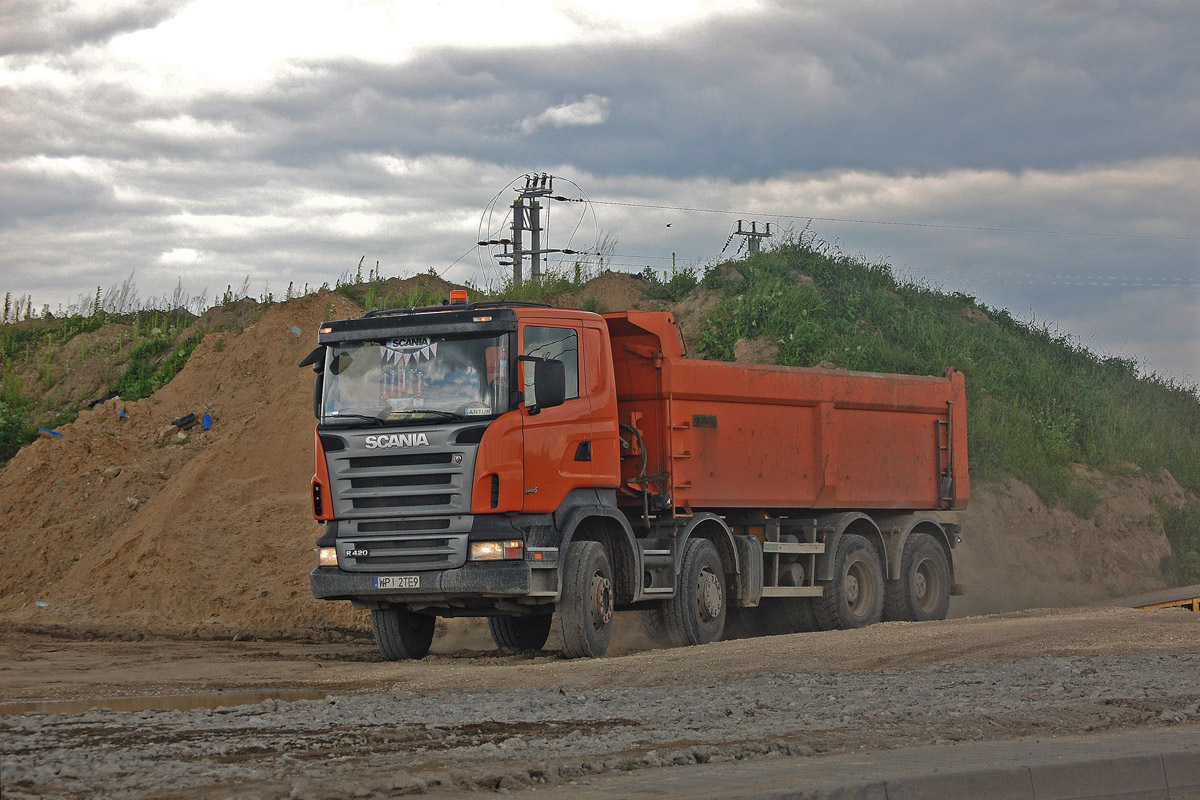 Scania R420 CR16 8x4 #WPI 2TE9