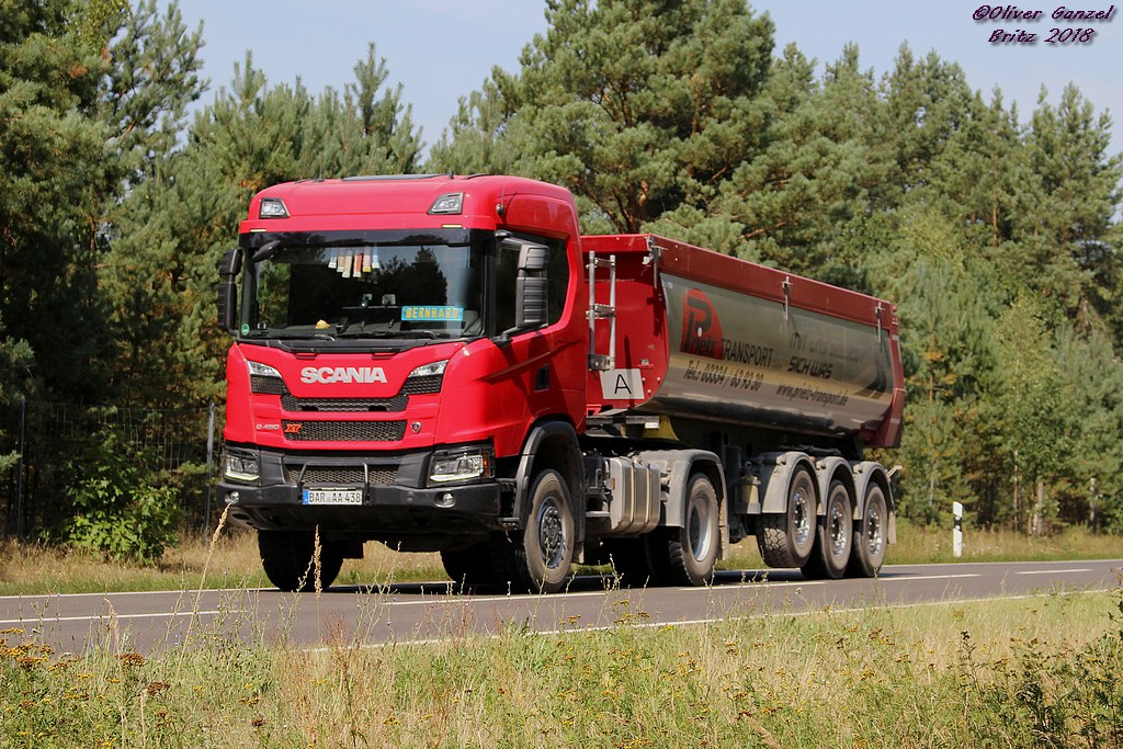 Scania G450 XT CG20 4x4 #BAR-AA 438