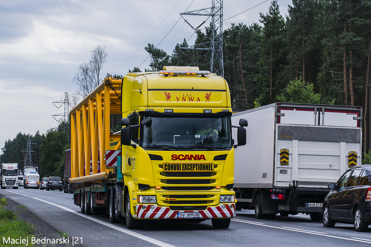 Scania R490 Streamline CR19T 6x2 #SV 38RUB