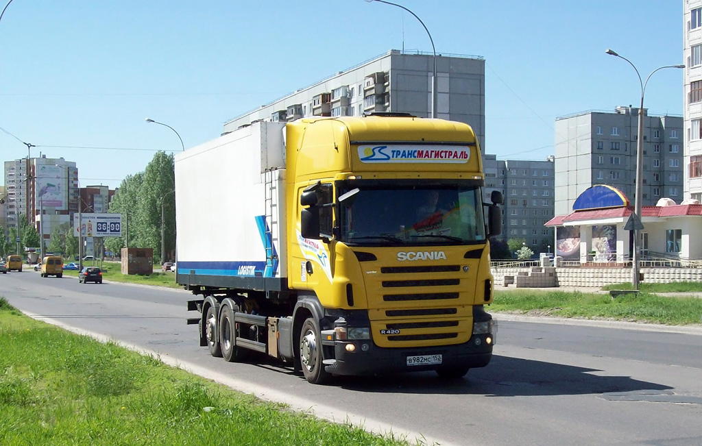 Scania R420 CR19T 6x2 #В 982 МС 152