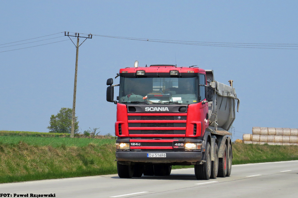 Scania R124C 420 CR14 8x4  #DJ 51696