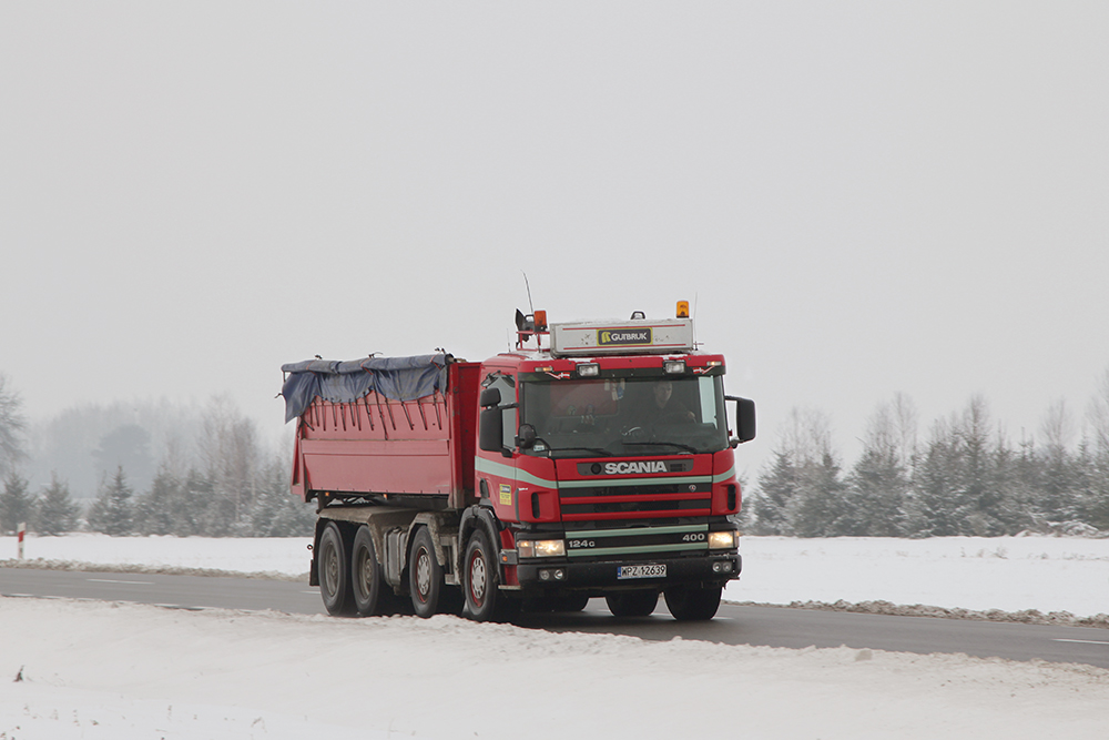 Scania P124G 400 CP14 8x4 #WPZ 12639