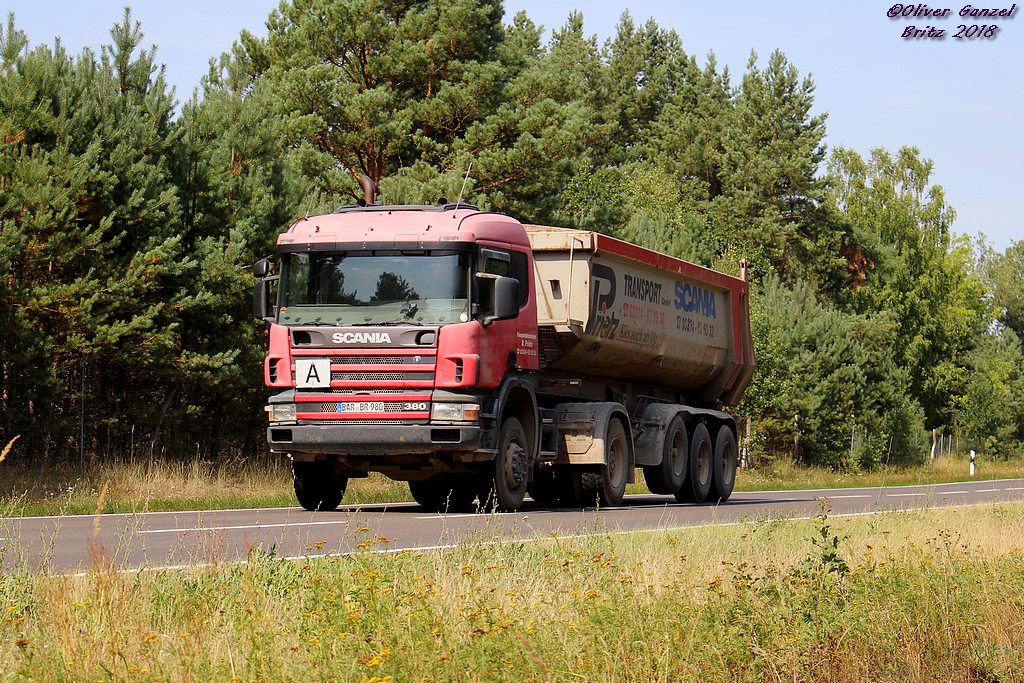 Scania P114G 380 CP19 4x4 #BAR-BR 980