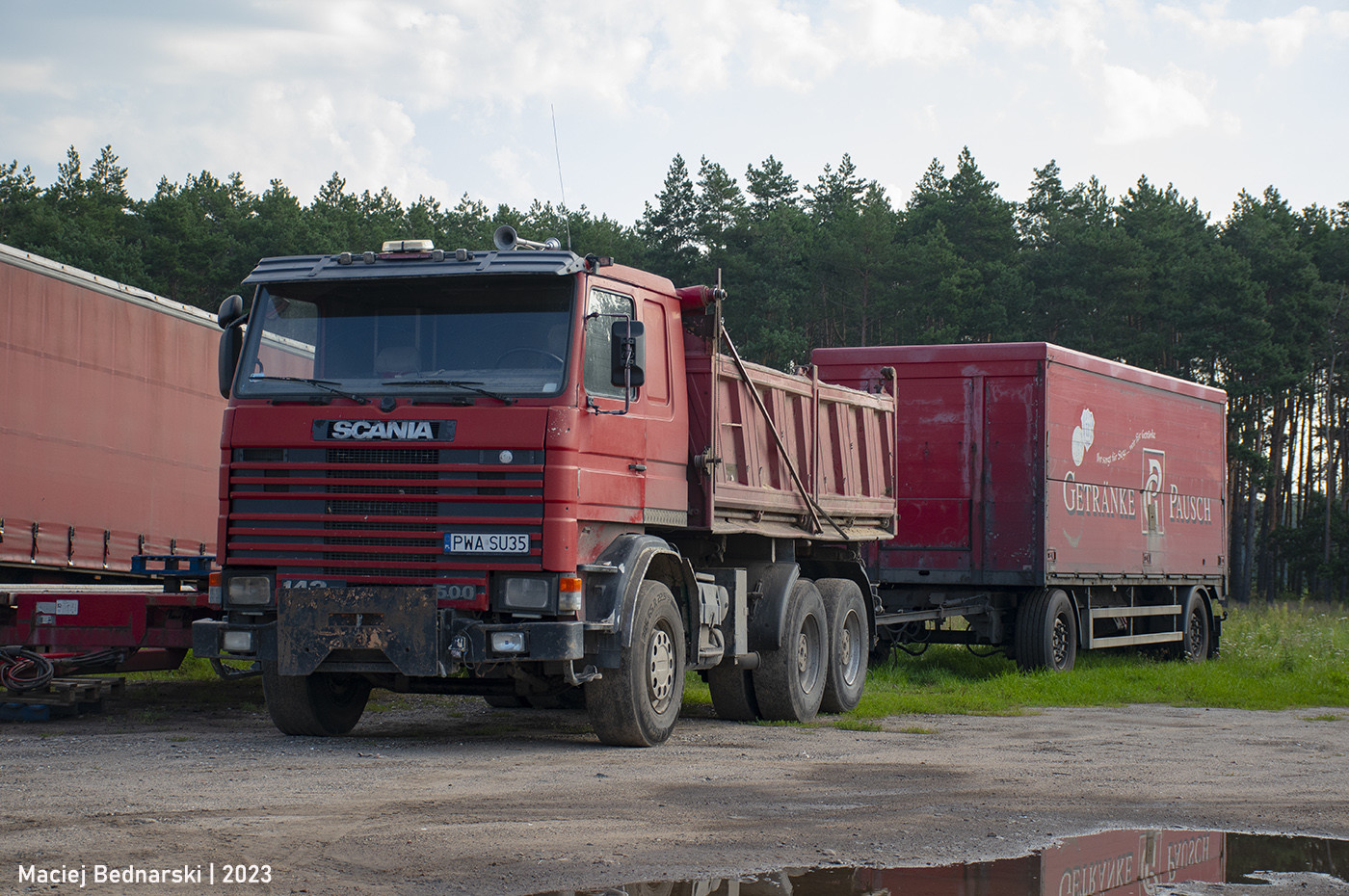 Scania R143 500 CR19 6x4 #PWA SU35