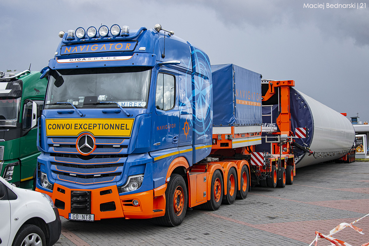 Mercedes-Benz Actros 4163 GigaSpace MP5 8x4 #G0 NT8