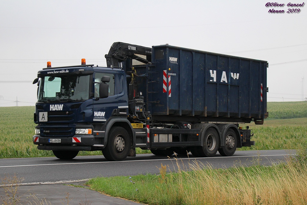 Scania P410 CP16 6x2 #HVL-AW 804