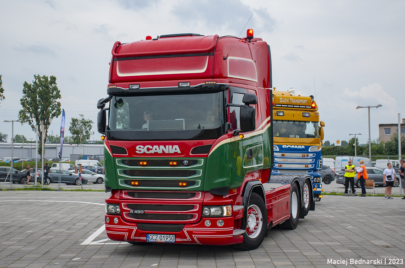 Scania R490 Streamline CR19T 6x2  #GCZ 01950