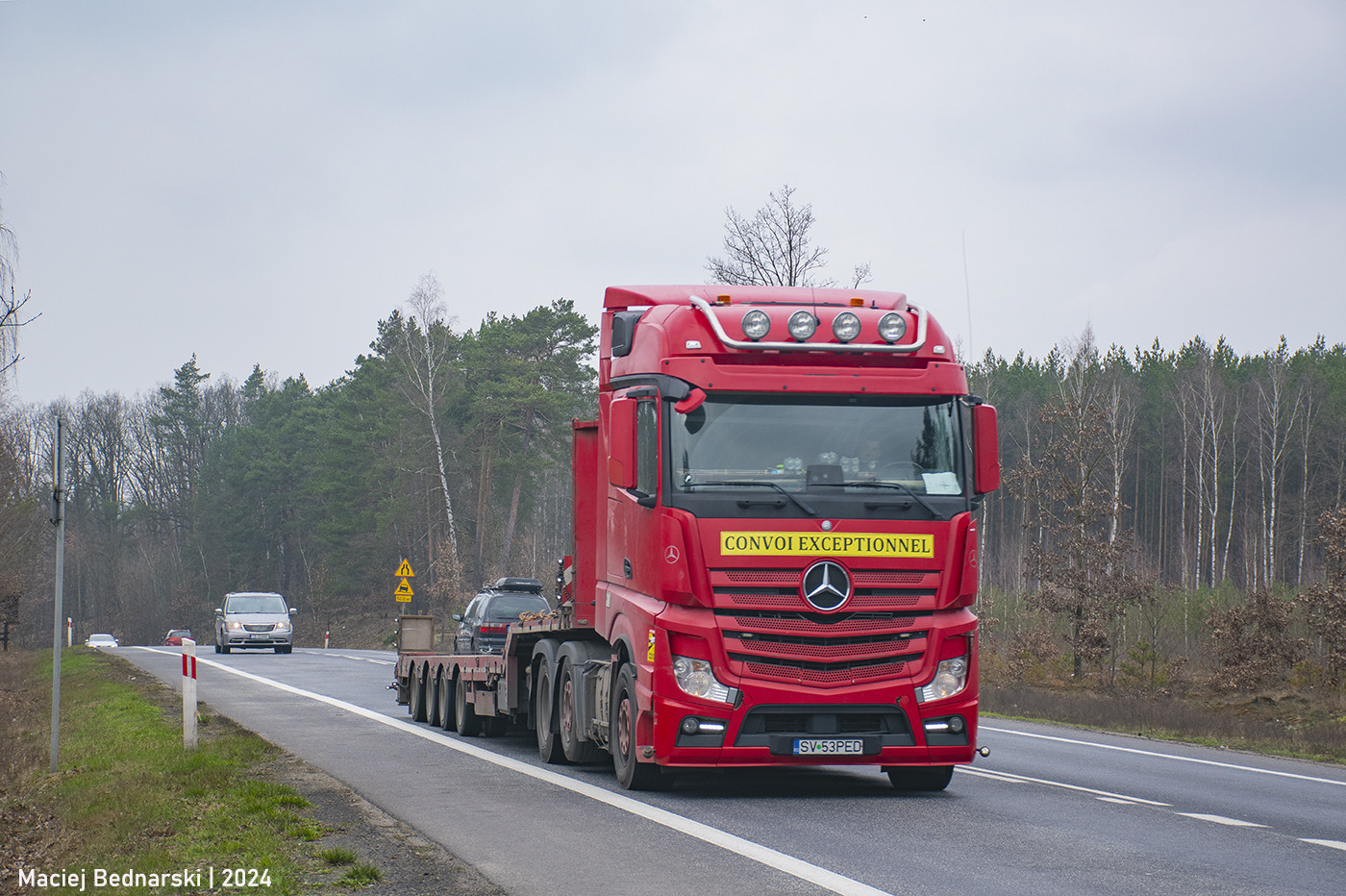 Mercedes-Benz Actros BigSpace MP4 6x2 #SV 53PED