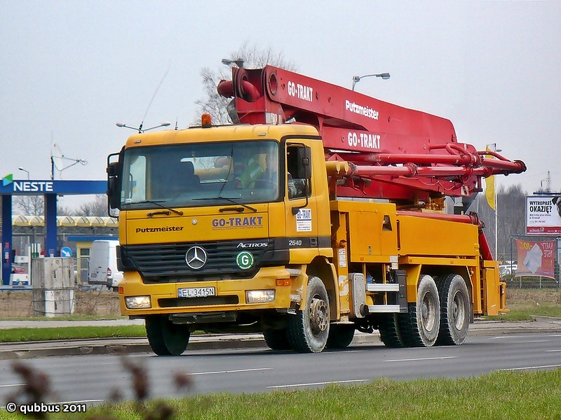 Mercedes-Benz Actros 2640 M MP1 6x4 #EL 3415N