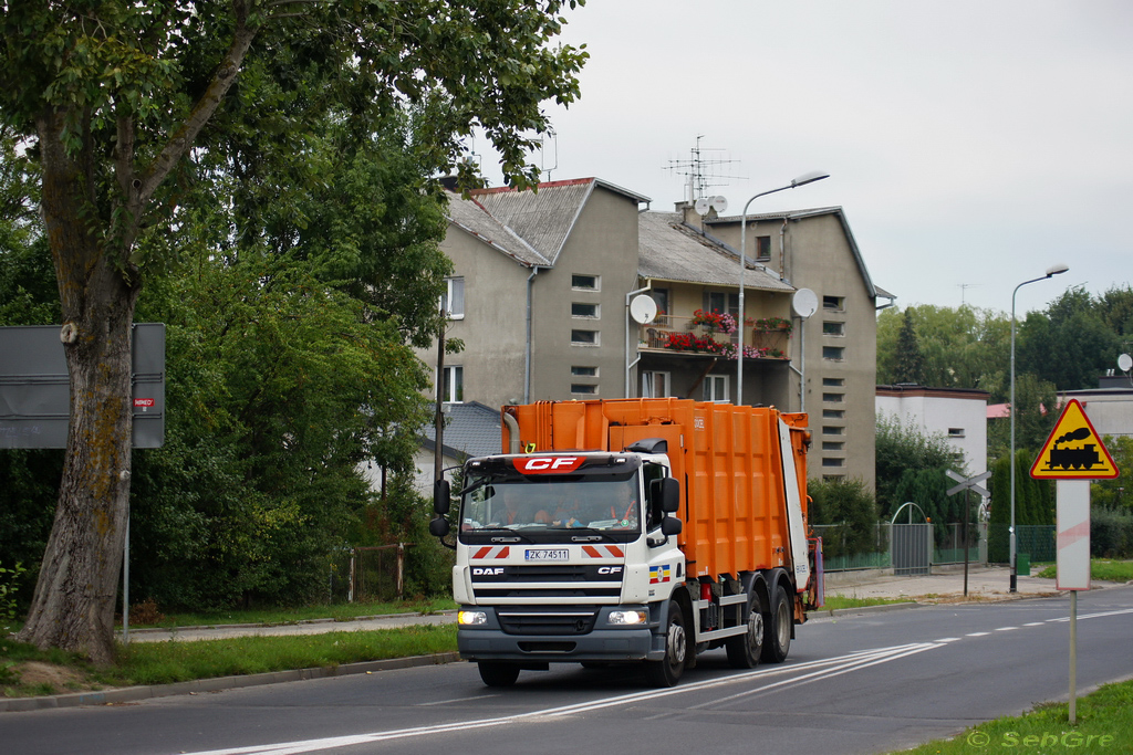 DAF CF75 Day Cab 6x2 #ZK 74511