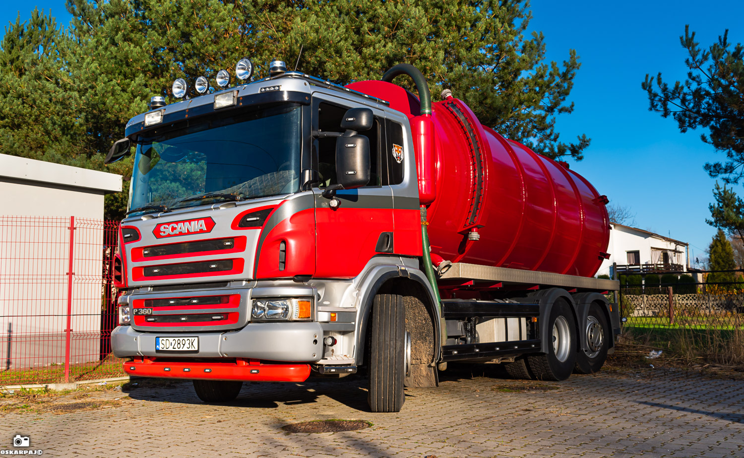 Scania P360 CP16 6x2 #SD 2893K