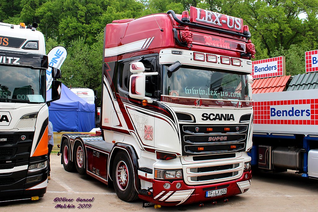 Scania R Streamline CR19T 6x2 #TF-LX 602