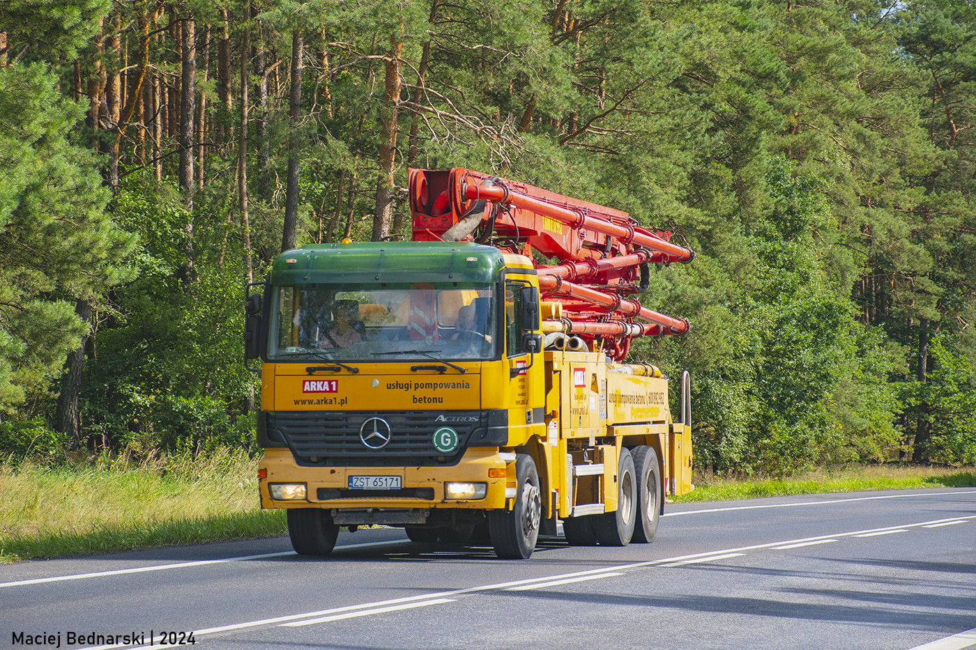 Mercedes-Benz Actros 2540 M MP1 6x4 #ZST 65171