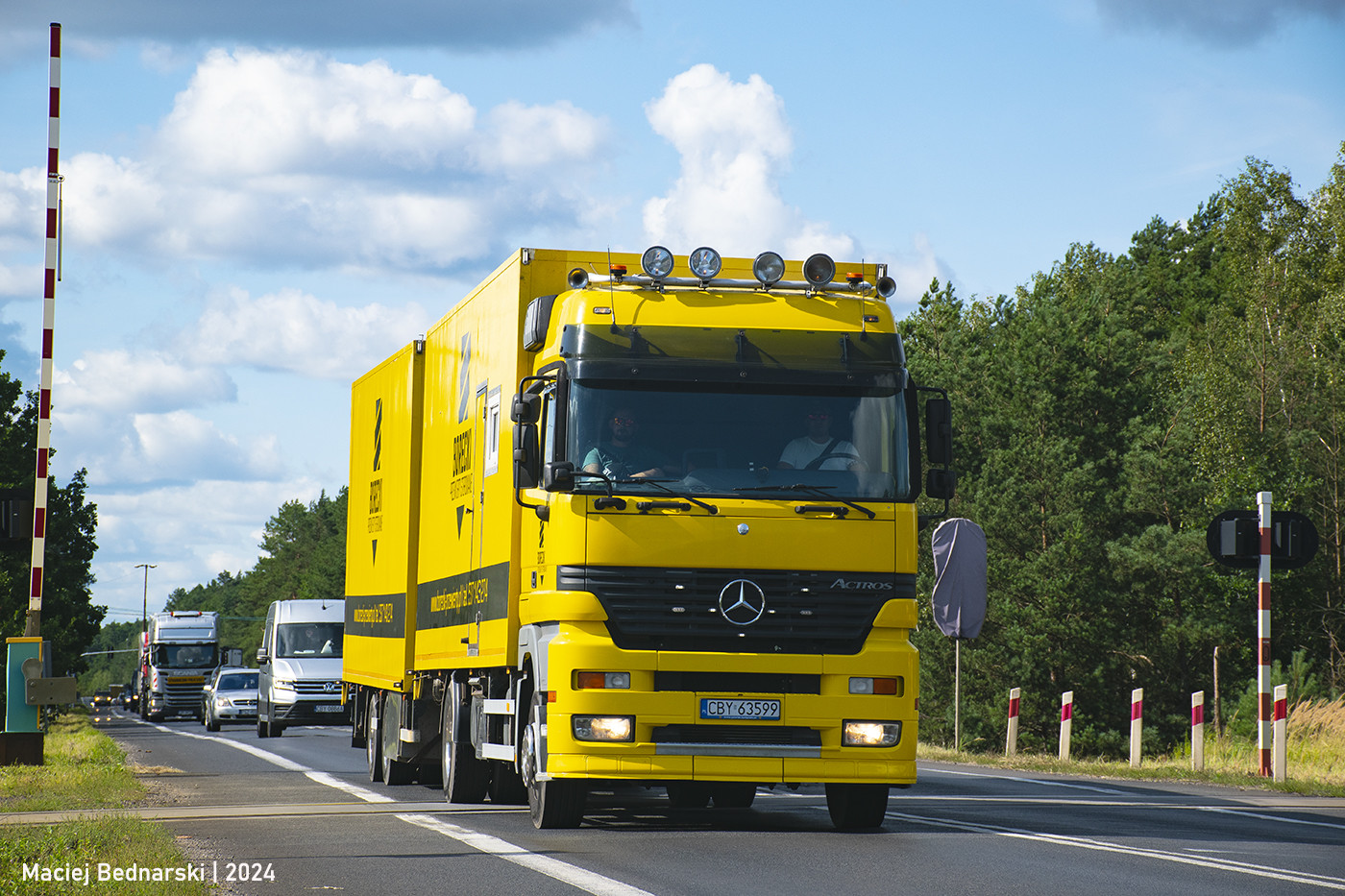 Mercedes-Benz Actros 1840 LH MP1  #CBY 63599