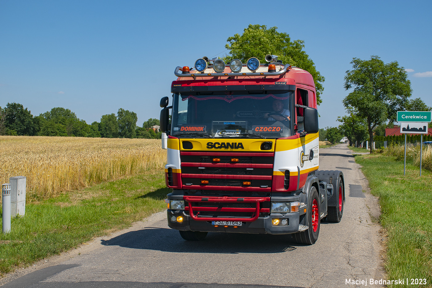 Scania R114 CR19  #PSZ 81643