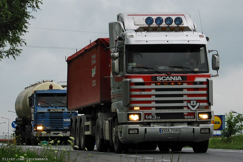 Scania R143H 500 CR19T Streamline #KDA 70AG