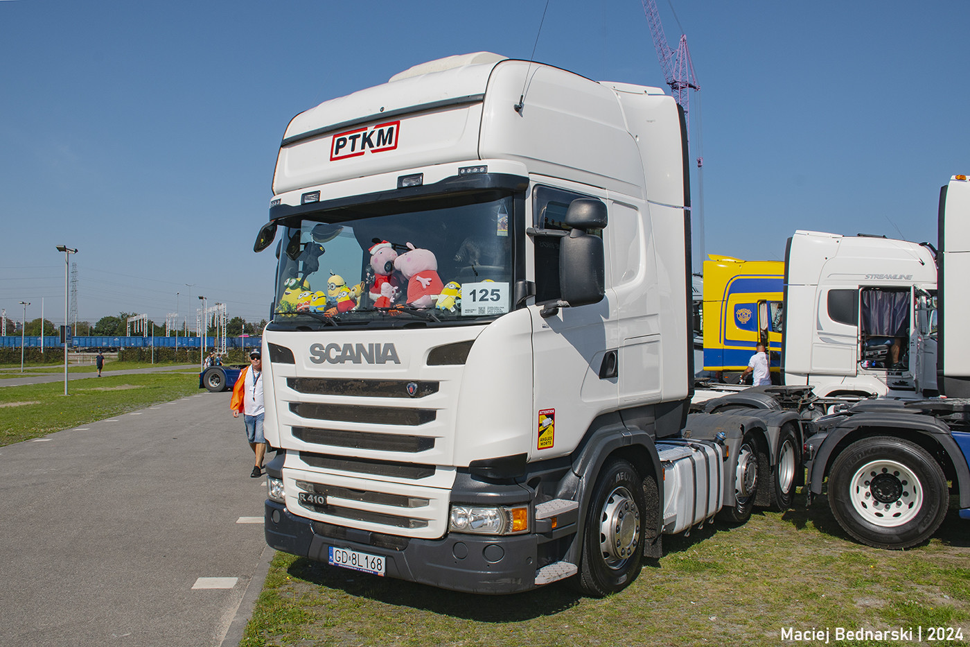 Scania R410 Streamline  CR19T 6x2 #GD 8L168