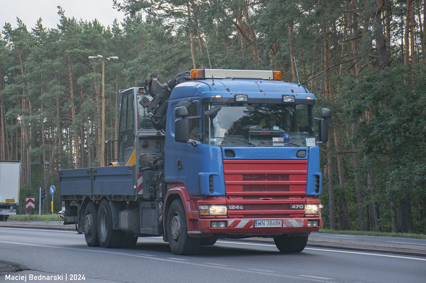 Scania R124G 470 CG19 6x2 #WN 3868K