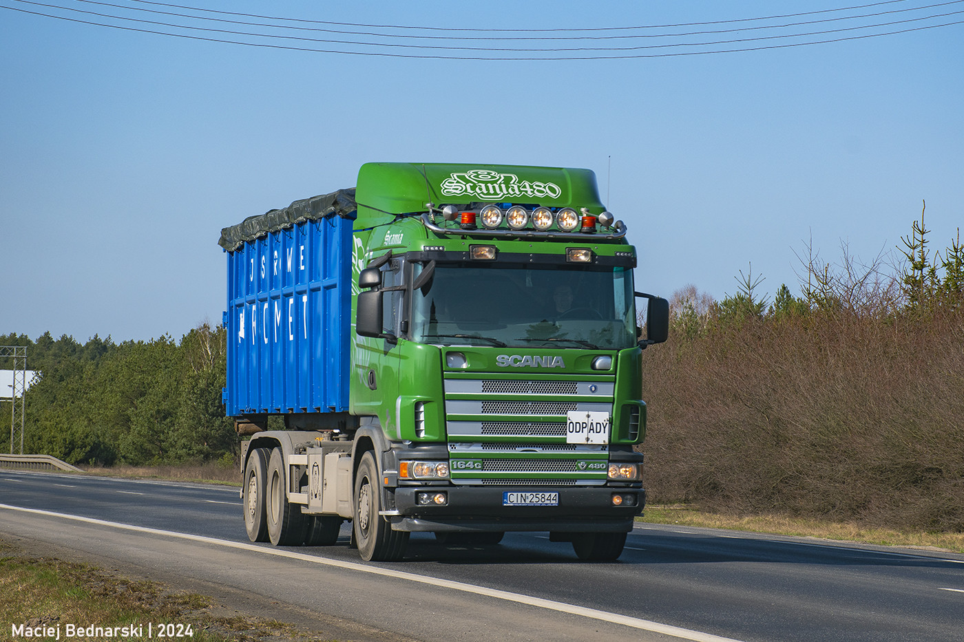 Scania R164G 480 CG19 6x2 #CIN 25844